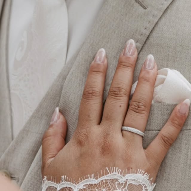 Mooie babyboom nagels mogen maken voor een prachtige bruid 💅🥂👰